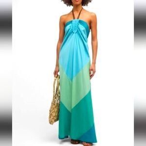 NWT Xirena Mayla Dress in Aqua Wave size Medium